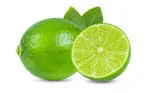 sweet lime in white background image